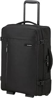 Roader Travel Bag, Deep Black, Duffle S with wheels (55 cm - 39.5 L)