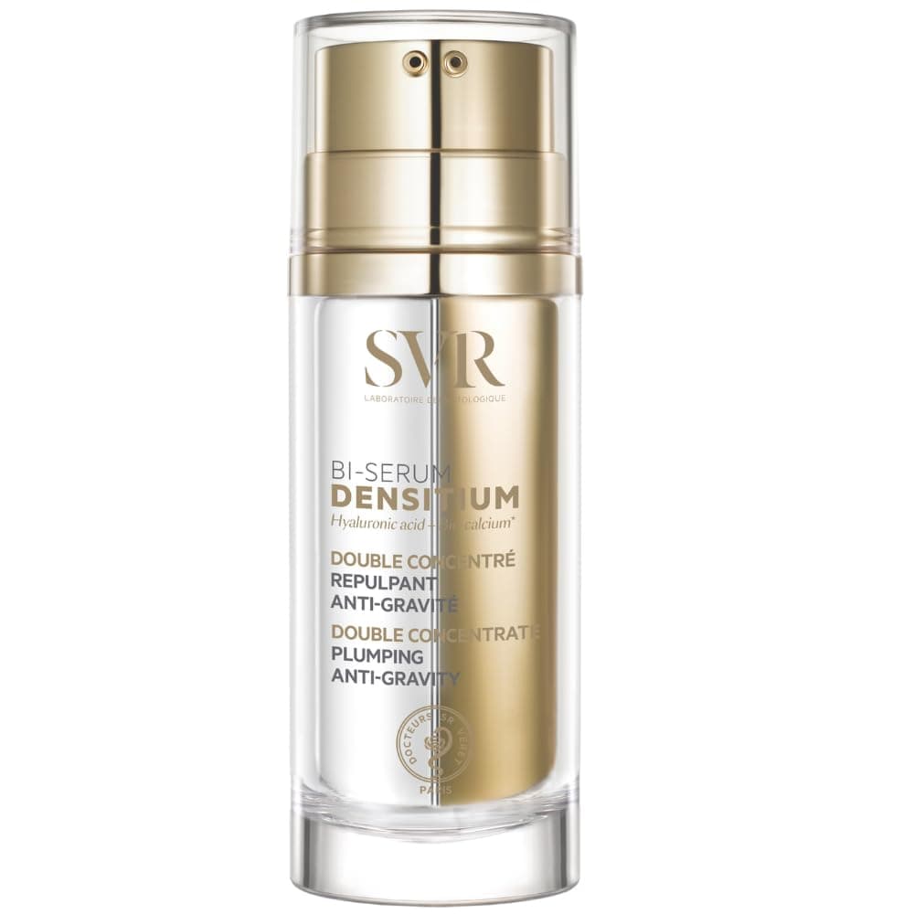 SVR – Densitium Bi-Sérum – Double Concentré Repulpant Anti-Âge – Raffermit, nourrit et redéfinit les contours – Pour peaux matures – Acide hyaluronique, Bio-calcium – 30 ml - Image 6