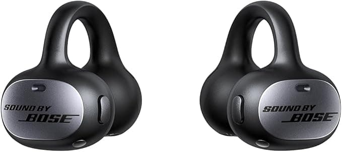 Baseus Inspire XC1 Open-Ear Wireless Bluetooth Headphones, Sound by Bose, Cloud-Comfort, Dolby Audio | Hi-Res | 2-Way Hybrid Speaker | Tweeter Knowles BA, 40 Hour Battery Life, IP66, AI-Clear Calls