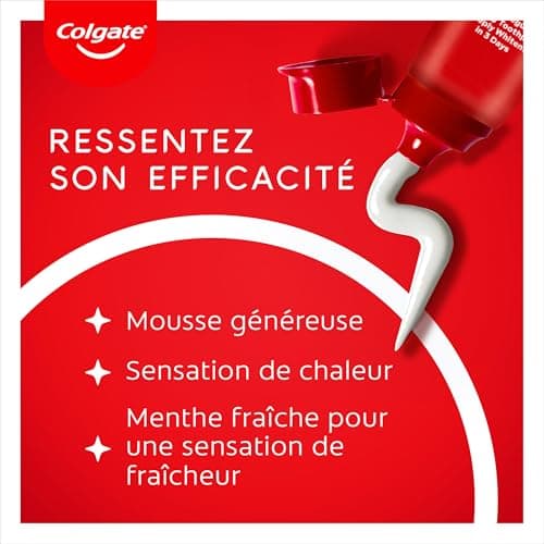 COLGATE - Dentifrice Max White Ultra Blancheur - Nettoyage en profondeur - 75ml - Image 6