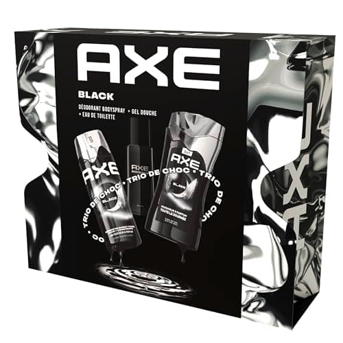 Axe Coffret Homme - Black - 1x Déodorant 200ml & 1x Eau de Toilette 100ml & 1x Gel Douche 250ml - Image 4
