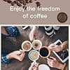 Vertuo Reusable Coffee Capsule Capsules, 230ml, Compatible with Nespresso Vertuo and VertuoLine Coffee Machines, with 2 Reusable Coffee Capsule Lids, Spoon and Brush - Image 7
