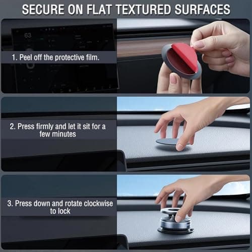 Car Mobile Phone Holder for Magsafe, 360° Rotation Magnetic Car Phone Holder, Car Accessories Compatible with iPhone 16/15/14/13/12 and All - Image 6