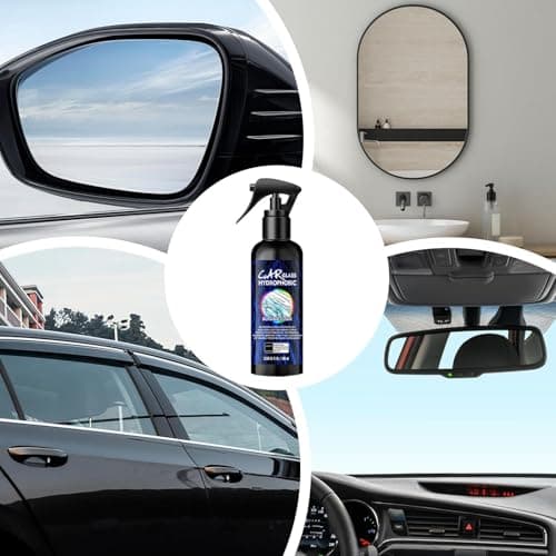 Nettoyant Dégraissant Vitres Voiture | 100ml Nettoyant Imperméable Pare-brise Auto - Polish Automobile pour Pneus Meubles Garage Intérieur Extérieur Moto Camion - Image 5