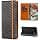 Google Pixel 9 Pro XL 6.8 inch Case, Premium PU Leather Flip Case with Card Holder Magnetic Shockproof Protection Case for Google Pixel 9 Pro XL, Orange - Image 3