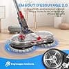 Electric Mop Head for Dyson V7/V8/V10/V11/V15 | Mop with Removable Water Tank and 10 Washable Wipes | Compatible with Dyson Vacuum Cleaner - Image 5