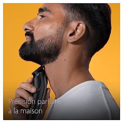 Braun Tondeuse À Barbe Series 5 BT5440 Pour Hommes, Lame Ultra Affutée Pour Bien Tailler La Barbe, 40 Réglages De Longueurs Et Outils De Stylisation, 1 Mini-Rasoir, 1 Sabot De Précision, Rechargeable - Image 4