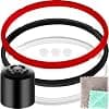 Silicone Gasket for Instant Pot 8 Quart, Spare Parts for Instant Pot 8 Quart (QT), Steam Evacuation Valve for IP-DUO80 IP-LUX 8 (4Pcs) - Image 2