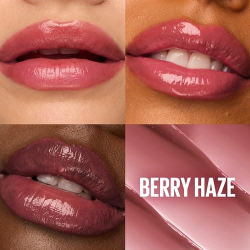 Maybelline New York - Moisturizing Oil Balm - Smooth and shiny lips - Lacquer effect - Enriched with Hyaluronic Acid and Cherry Extract - Lifter Glaze - Shade : 007 Berry Haze - Image 3