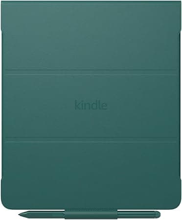 New Amazon Kindle Scribe Leather Folio Cover with Magnetic Attach, Sleek Protective Case – Plant-Based Cover - Image 1
