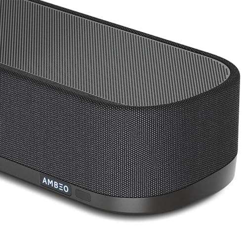 Sennheiser Auxiliaire AMBEO Soundbar | Plus pour TV et Musique avec Son Surround 3D immersif, Configuration de Haut-Parleur 7.1.4 virtuel, caissons de Graves Doubles intégrés, Prise UE, Black - Image 4