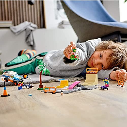 Bonbell LEGO City Skate Park 60290 Building Kit; Cool Building Toy for Kids, New 2021 (195 Pieces) - Image 4