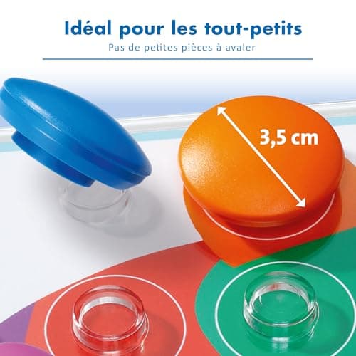 Ravensburger - Colorino - 24011 - Game to Learn Colours - Development of Fine Motor Skills - Educational Game - Children's Mosaic - French Version - 24011 - Image 3