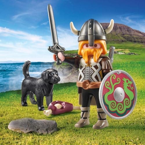 Viking Shield Weapon + Dog PLAYMOBIL PLL71755 - Image 4