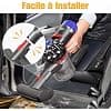 Mini Nozzle Turbine Brush for Dyson V7 V8 V10 V11 V15 Mattress Sofa Brush Soft Turbine Quick Release Brush for Car Seat Chair Removes Dust Mites and Allergens - Image 7