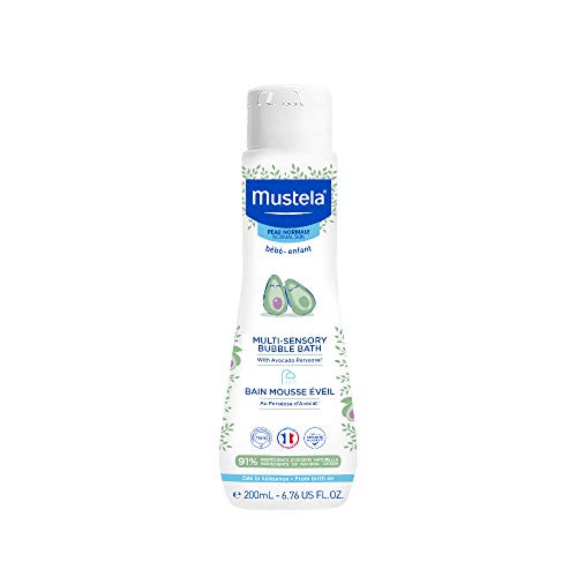 Mustela - Mustela Multi-Sensory Bubble Bath with Avocado - 200 ml - Image 1