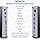 MOKiN Triple Monitor USB C Docking Station with 2 HDMI DisplayPort 4K@144Hz, Power DC 150W, USB 3.1 10Gbps, USB A 2.0/3.0, Ethernet RJ45, SD/TF for Dell HP MacBook - Image 3