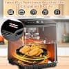 YINGRACE 23CM Air Fryer Accessories, Silicone Mould for Russell Hobbs XXL 8L 8.3L, Cecotec 7.6L, COSORI 6L/6.2L/6.4L, Foldable and Reusable Instead of Baking Paper Oil-free Fryer Accessory - Image 5