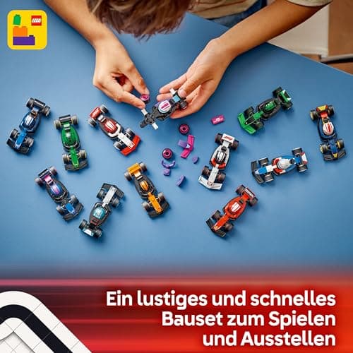 LEGO F1 Series Race Car with 12 Formula 1 Cars: Complete Lego Minifigure Kit Series 71049 - Image 4