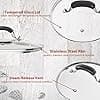 Tempered Glass Lid Compatible with Instant Pot 8 Liter, Universal Electric Pressure Cooker Lid with Heat Resistant Handles - 10" - Image 5