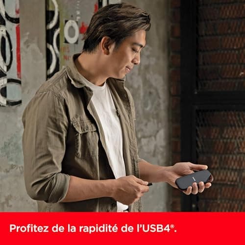 SanDisk Extreme Pro 4TB USB4 External Solid State Drive (Up to 3800MB/s Read and Up to 3700MB/s Write, 40Gbps) - Image 3
