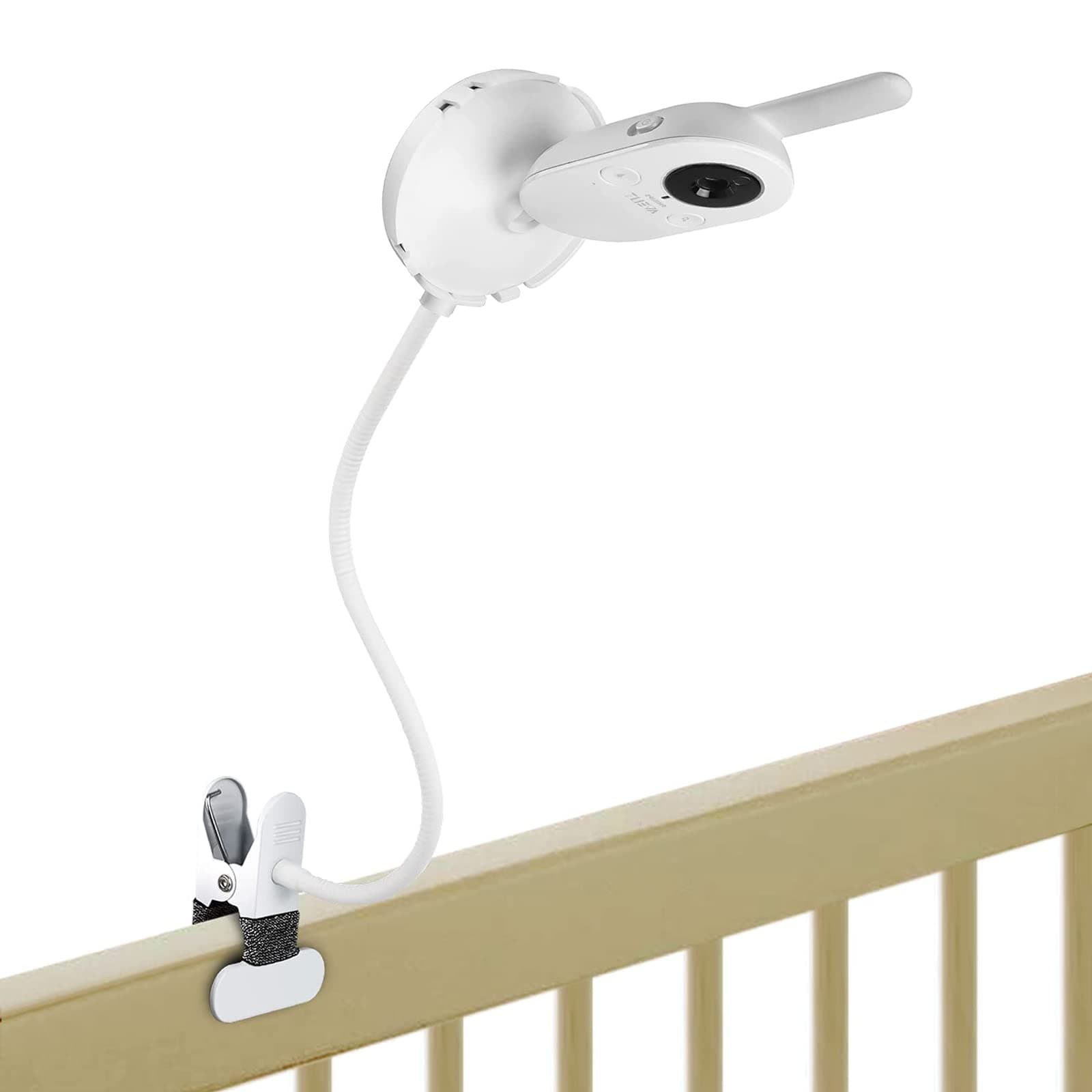 Philips Avent Baby Monitor Stand SCD843/26, SCD833/26, SCD 891/26, SCD630/26, Flexible Bracket for Philips Avent Baby Video Monitor Video Monitor Mounting Bracket - Image 1