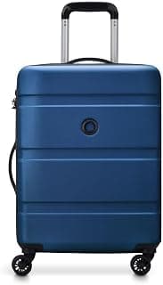 Paris Airship 2.0 Hard Cabin Suitcase, Bright blue