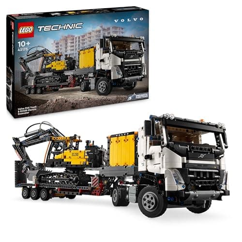 LEGO Technic Volvo FMX Truck & EC230 Electric Excavator Toy for 10 Plus Year Old Boys & Girls, Vehicle Building Set for Kids Who Love Heavy-Duty Construction Models, Birthday Gift Idea, 42175 - Image 3