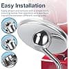 3 Piece Stainless Steel Accessories for KitchenAid 4.5-5 Quart Tilt Head Mixer on Stand Artisan & Classic Series by MMOBIEL - K45 Whisk, Flat Mixer, Dough Hook, Dishwasher Safe - Image 6