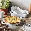 (White) - Staub 40508-616 Bakeware-Pie-Pans, 23 cm, White - Image 5