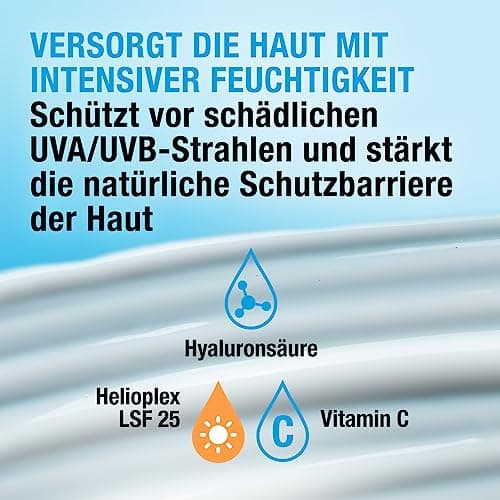 Neutrogena Hydro Boost Aqua Fluid SPF 25 Lightweight Face Cream with Hyaluronic Acid & Vitamin C Non-greasy Moisturizing Cream Face Care for Radiant Complexion 50ml - Image 6