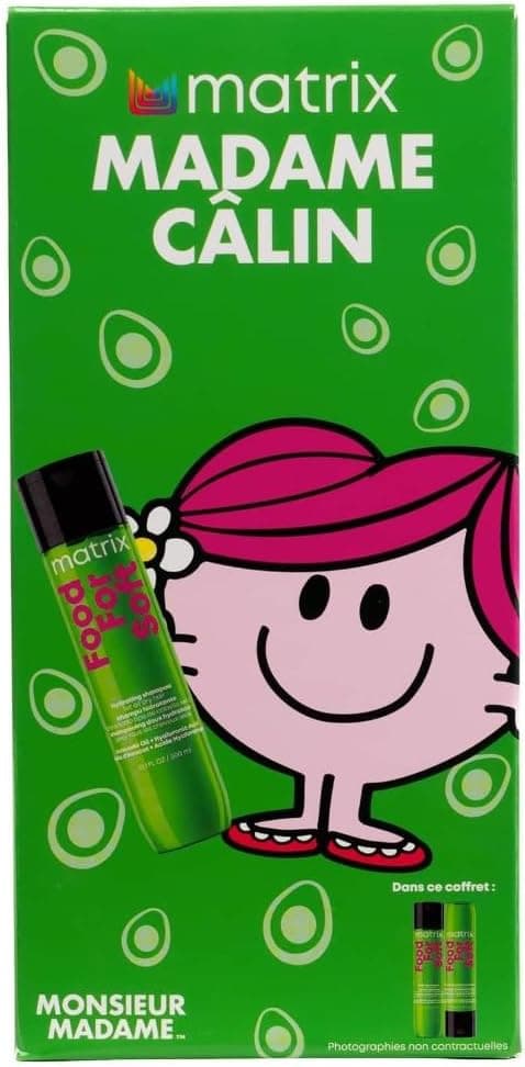 Matrix, Madame Câlin, Hydration, Nutrition and Softness, Dry to Very Dry Hair, Hyaluronic Acid and Avocado Oil, Food For Soft x Monsieur Madame - Image 1