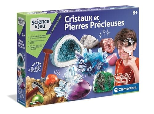Clementoni | Science & Game - Crystals & Gemstones for Kids 8+ | Geology & Chemistry Science Kit | Crystal Experiments to Make at Home | Educational Game Gift Girl Boy - Image 2