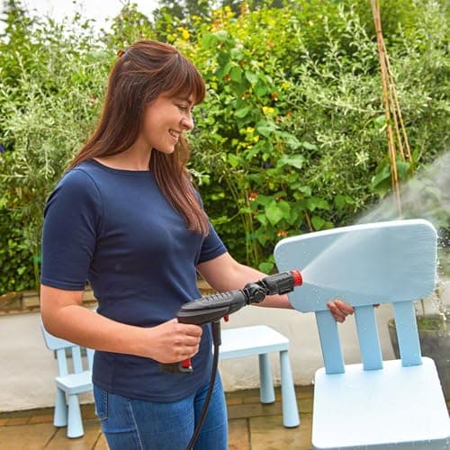 Bosch EasyAquatak 100 Pressure Washer (360° nozzle with detergent tank, 5 m hose, 3 m hose, Cardboard, 1100 W, Pressure: 100 Bar, Maximum flow rate: 270 l/h) - Image 5