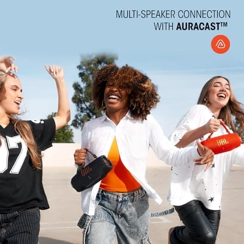 JBL Charge 6, Portable Wireless Bluetooth Speaker, 28 Hours Battery Life, IP68 Waterproof, Dust and Shock Resistant, JBL Pro Sound with AI Sound Boost, Auracast Multi-Speaker Connection, Blue - Image 6
