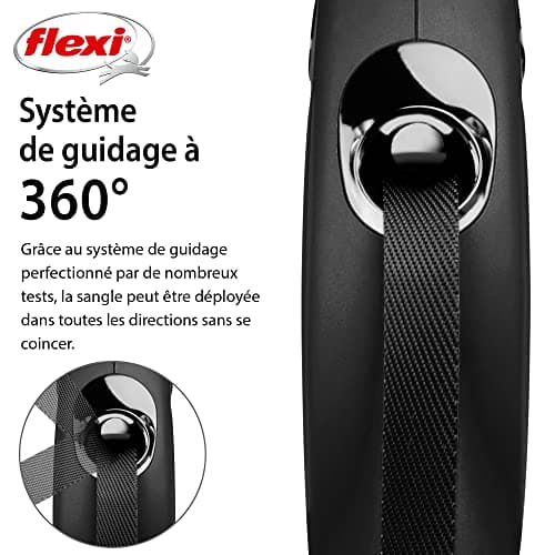 flexi New Classic Dog Strap 5 m Size S Black - Image 6