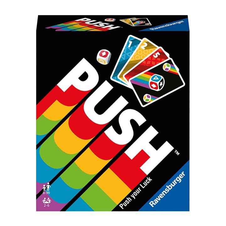 Ravensburger - Push - Ambiance Game - Card and Dice Game - 2 to 6 Players from 8 Years Old - With Family or Friends - 26828 - Multilingual - French Included - Image 6