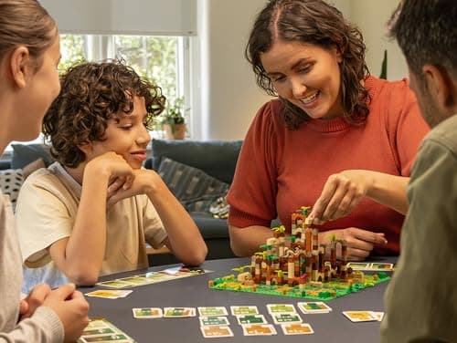Asmodee – Lego® Monkey Palace – Board Game for Children from 10 Years – Build Your Way to Victory Brick by Brick – 2 to 4 Players – 45 Min Game – French Version – Dotted Games - Image 7