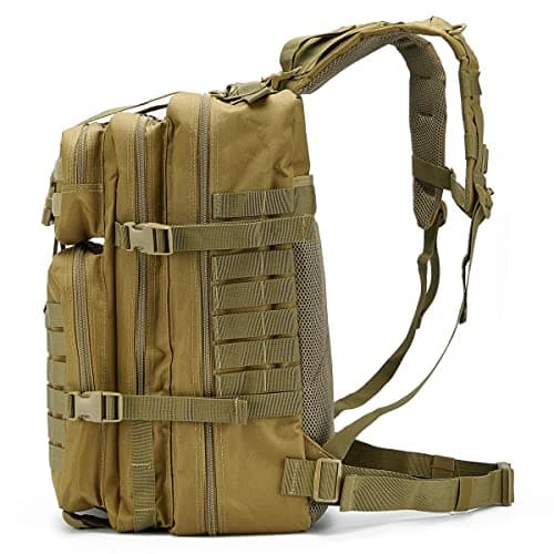 QT&QY 45L Military Tactical Backpack for Men Camping Hiking Trekking Molle Survival Backpack 3 Day Assault Pack - Image 4