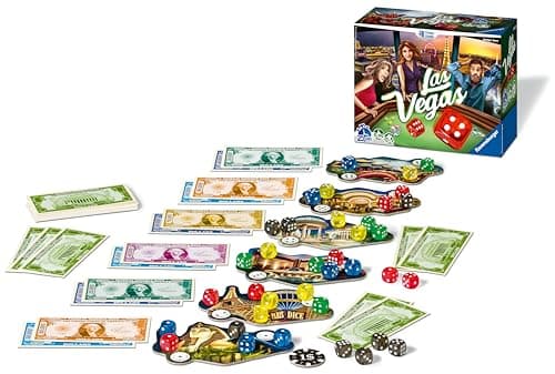 Ravensburger - Las Vegas Board Game - Strategic Casino Game - Family Game with Dice - From 2 to 5 Players - From 8 Years Old - 26745 - French Version - Image 3