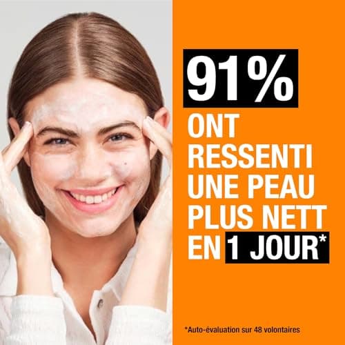 Neutrogena | Lotion Désincrustante Anti-Points Noirs (flacon de 200 ml) – Lotion pour le visage à l'acide salicylique (0,5%) – 91% ont constaté une peau plus nette en 1 jour* (Lot de 2) - Image 6