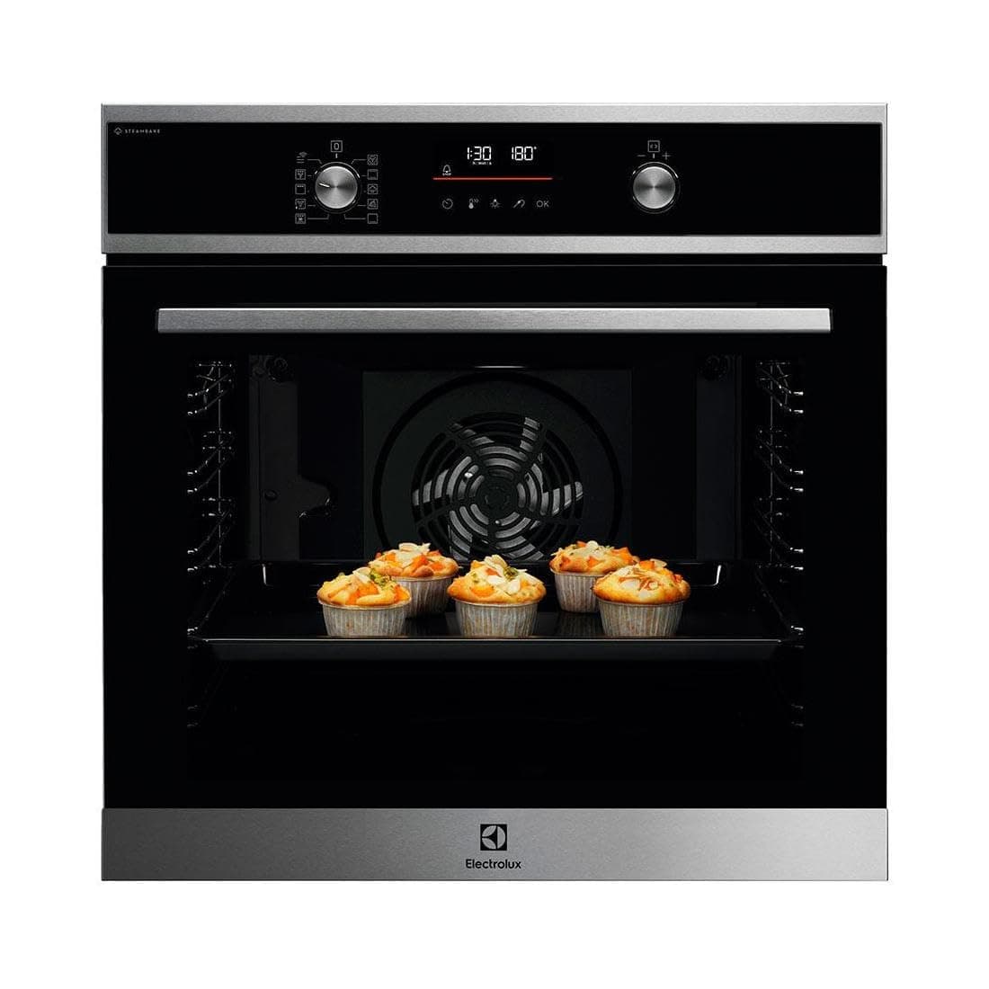 Electrolux EOD6P77X Multifunction Steam Oven with Pyrolytic Cleaning, 11 Functions, 45 Automatic Programs, Multi-Level Uniform Cooking, Thermal Probe, Fast Heating, LED Display, - Image 5