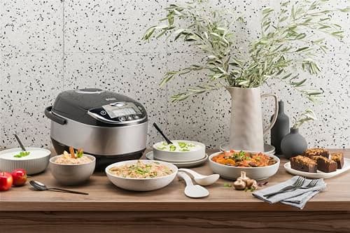 Russell Hobbs CookAtHome (900W, 11 Programs, Rice Cooker, Steamer, Delayed Start, LED Screen) 21850-56 Pressure Cooker [Multi-Function] - Image 3