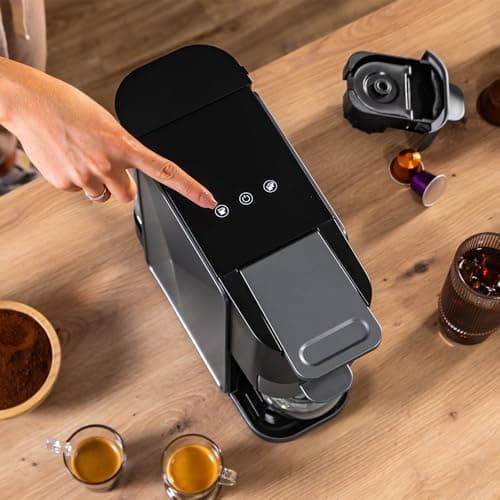 Cecotec FreeStyle Compact White Capsule Coffee Makers 4 in 1 Very Compact Espresso Maker Suitable for Ground Coffee, Dolce Gusto, Nespresso, ESE Pod and Senseo. - Image 8