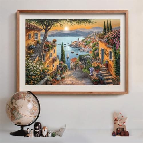Clementoni - Puzzle for Adults 1500 Pieces, HQC Steps to The Harbor - Compact Box, Made in Italy, 31729 - Image 7