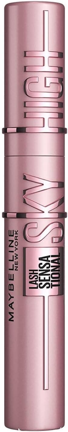 Maybelline New York Lash Sensational Sky High Mascara, Volumizing & Lengthening Mascara, Flake-free Washable Formula Infused with Bamboo Extract & Fiber, 0.2 Ounce, Shade 01, Black - Image 1