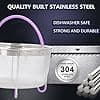 Steamer Basket for Instant Pot, Stainless Steel Strainer Insert Mesh Steamer Basket Accessories for Instant Pots, Mesh Filter Basket with Folding Handles - Image 6