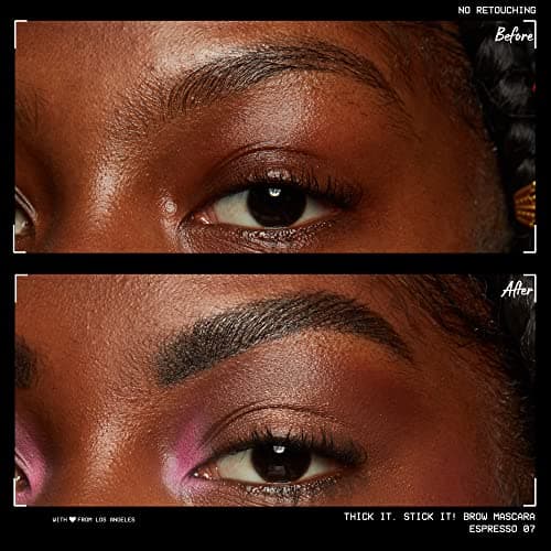 NYX Professional Makeup Thick It. Stick It! Mascara Sourcils, Résultat Teinté & Densifié 16h, Espresso - Image 5