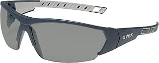 Lunettes de sécurité uvex i-Works - Approuvé Selon Les Normes en 166 &172 - Verres antibuée - Résistant aux Rayures - Produits Chimiques - Protection Solaire UV400 - Léger