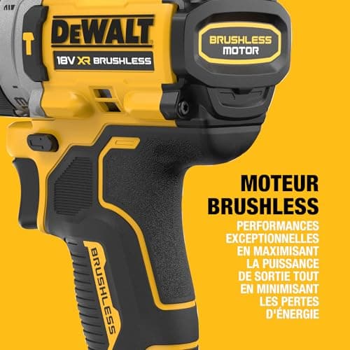 DEWALT - Brushless XR 18V compact impact drill, with TSTAK box (product only), DCD805NT-XJ - Image 4
